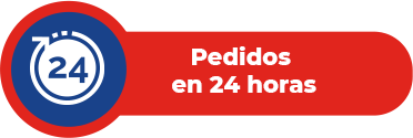 Pedidos en 24 horas